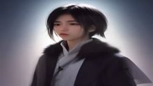 久久色专题视频封面图，蓝色科技风格画面，展示内容生态分析流程图，专业讲解风格
